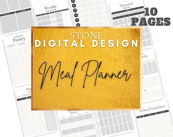 Planificateur de repas imprimable