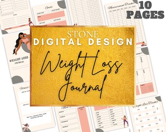 Journal de perte de poids (imprimable)