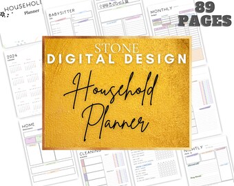 Planificateur de ménage imprimable