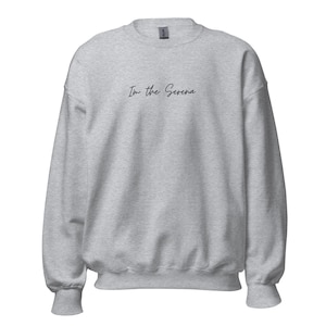 I&#39;m the Serena Gossip Girl Embroidered Unisex Sweatshirt