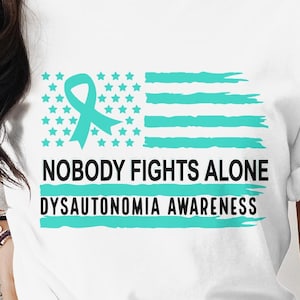 Nadie lucha solo Conciencia sobre la disautonomía png SVG