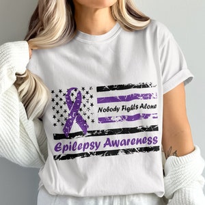 nobody fights alone epilepsy awareness svg png