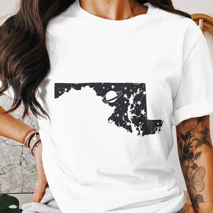 Maryland State Map: PNG SVG Cut File (Digital Download)