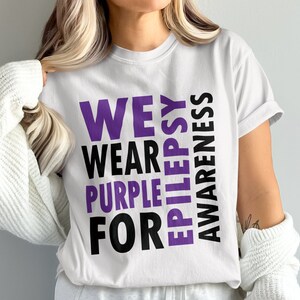 we wear purple for epilepsy awareness svg png