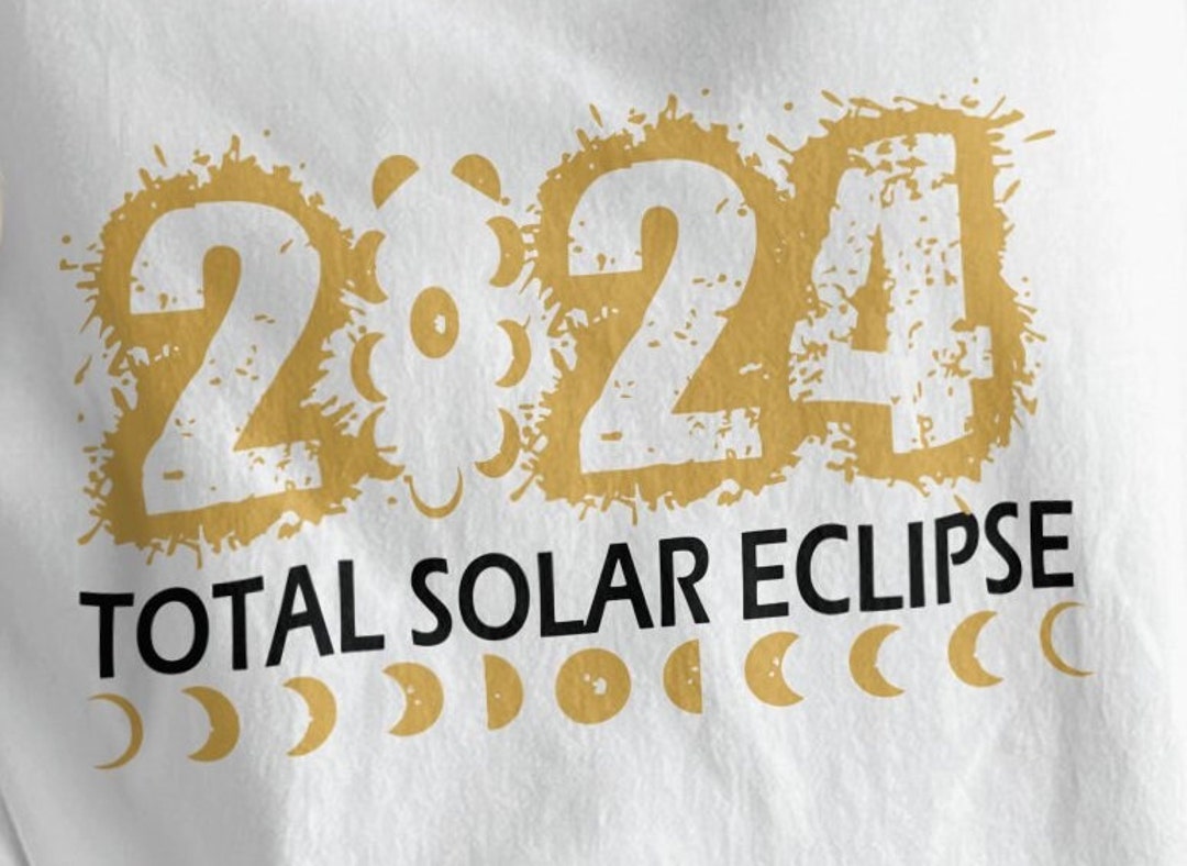 2024 Total Solar Eclipse Png Svg - Etsy