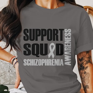 support squad Schizophrenia Awareness svg png