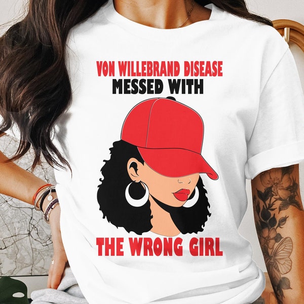 Von Willebrand disease messed with the wrong girl png svg