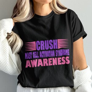 Crush Mast Cell Activation Syndrome Awareness svg png
