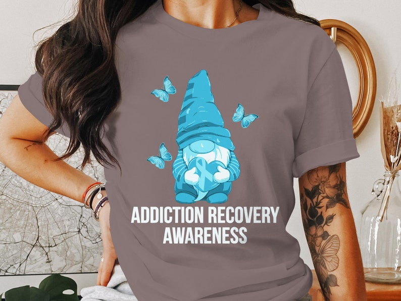 Addiction Recovery Awareness Png Svg Etsy