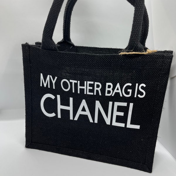 Jutetasche my other bag is …