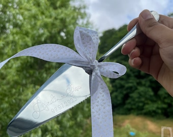 Tortenheber mit Gravur - Geschenk mit Personalisierung - Edelstahl