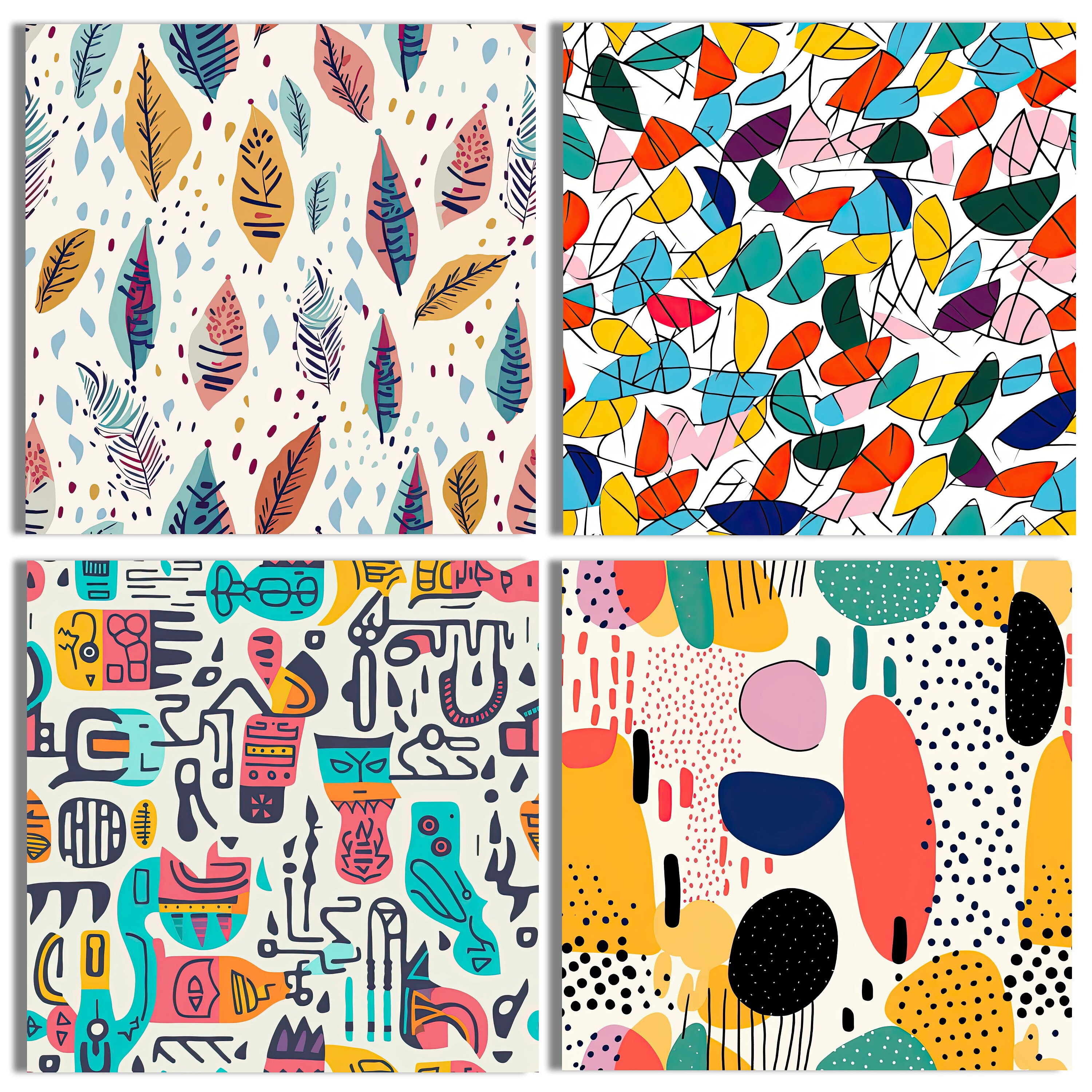 Endless Possibilities: Digital Printable Paper Pack With 10 Patterns - Etsy