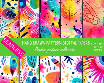 Colour Symphony digital paper pack