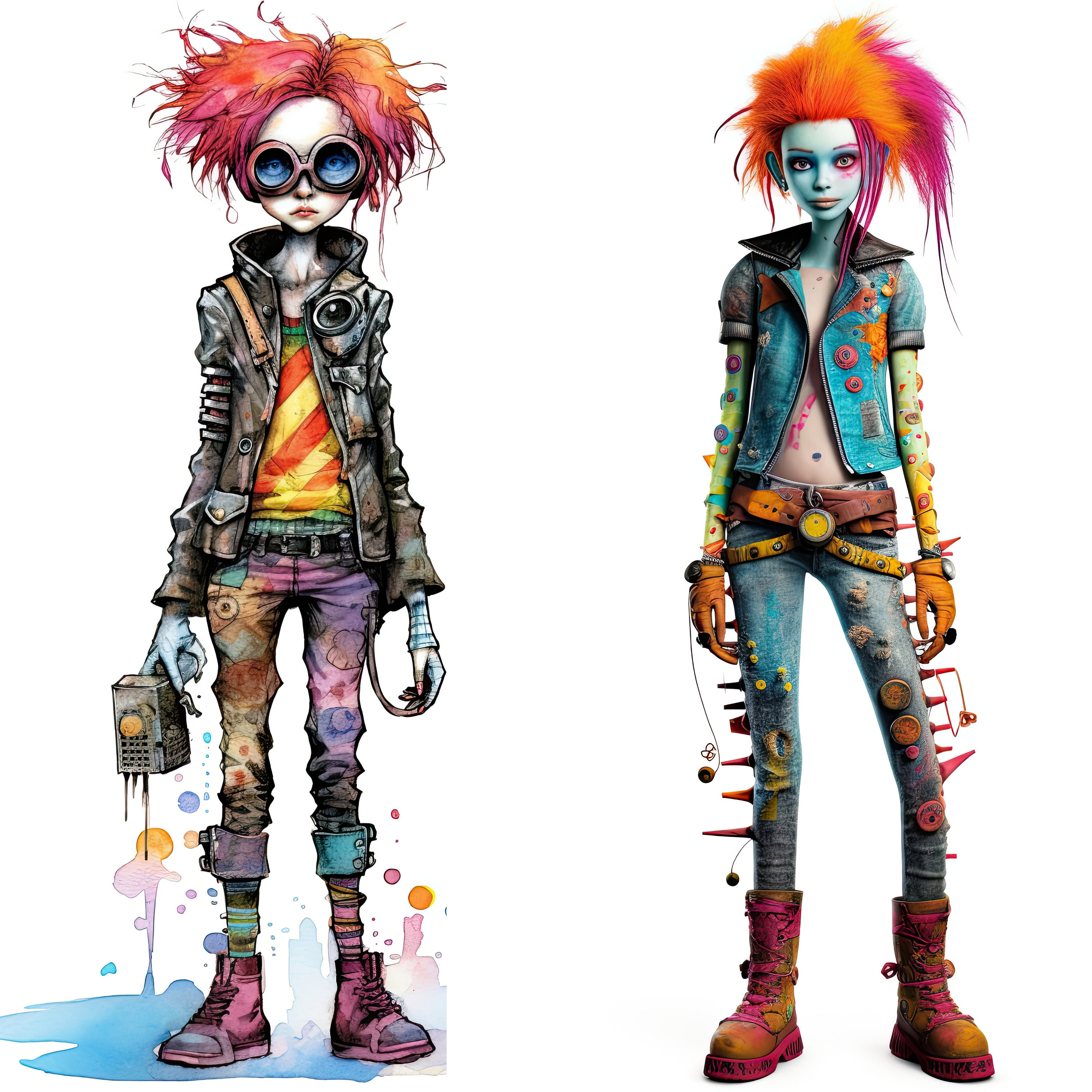 Sweet Whimsy Digital Character Pack - Etsy UK