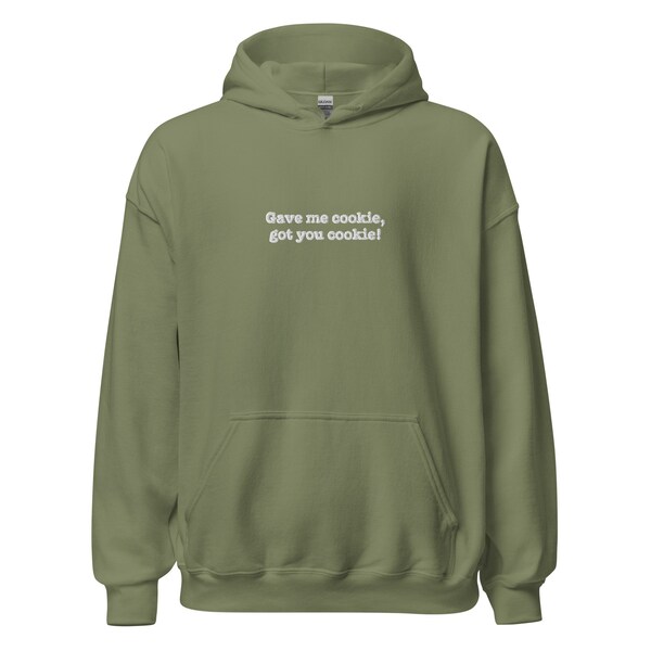 New Girl Gave Me Cookie Got You Cookie Hoodie- Nick Miller