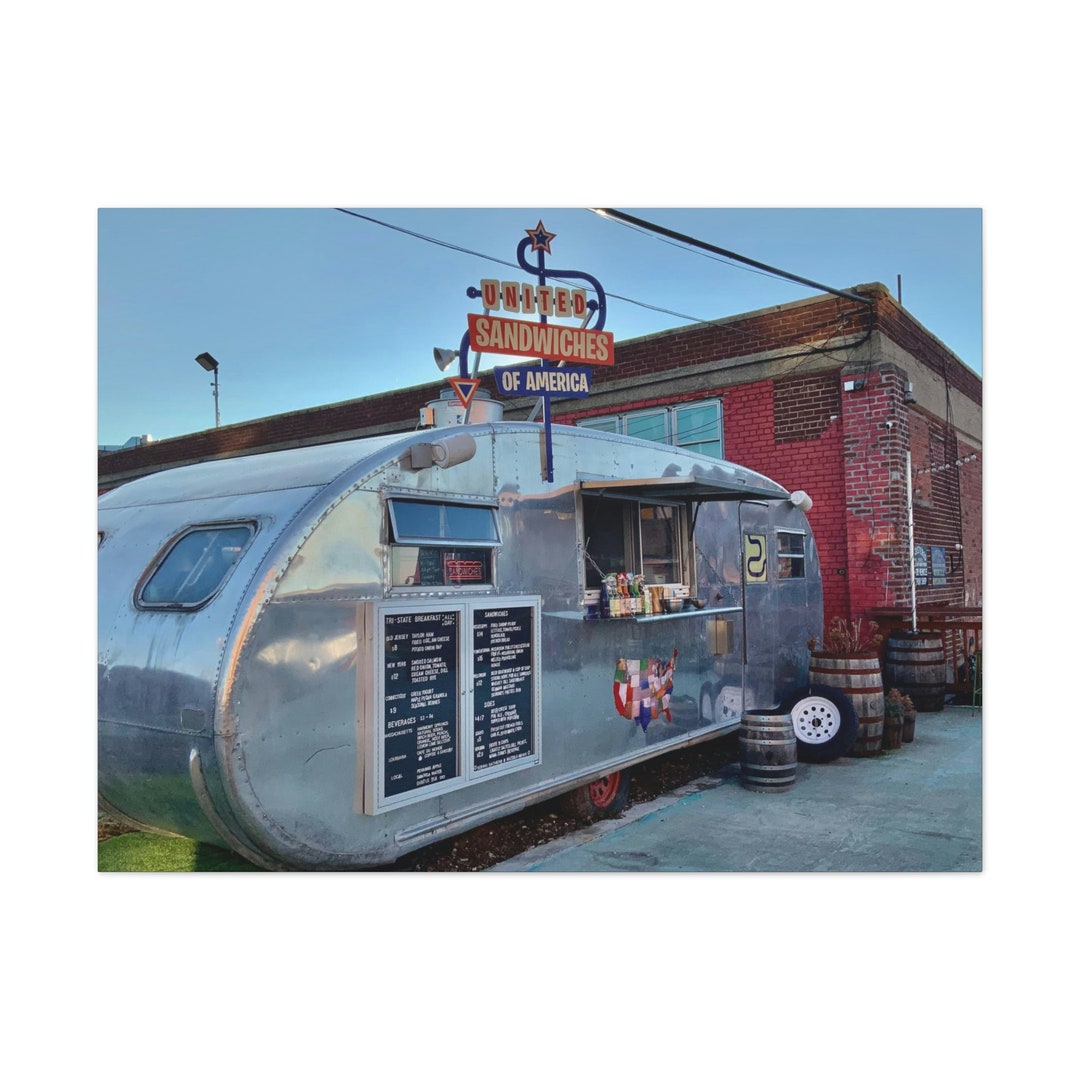 Food Truck Sandwich Anyone... Sandwich Shop Brooklyn Restaurant Red