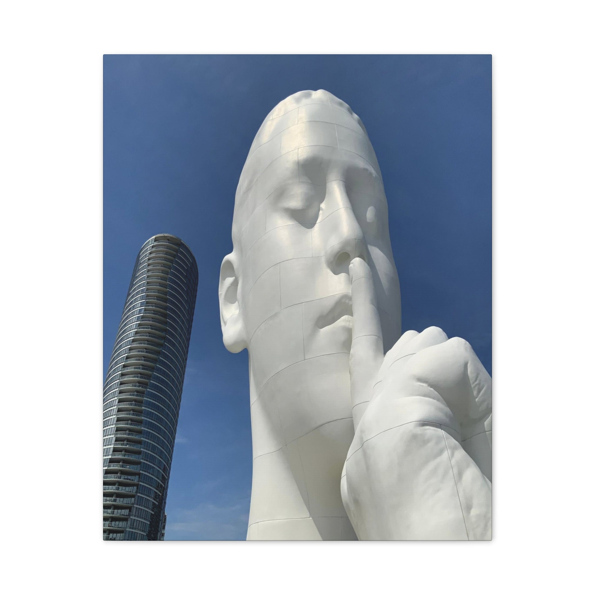 Water's Soul Sculpture Hudson River Waterfront jersey City Hoboken