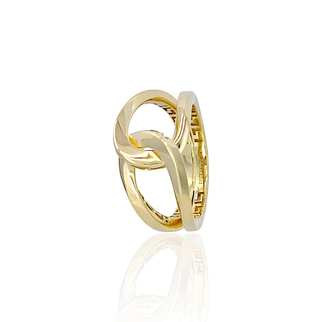 14k Solid Gold Shell Shaped Ring, 14k Gold Jewelry - Etsy