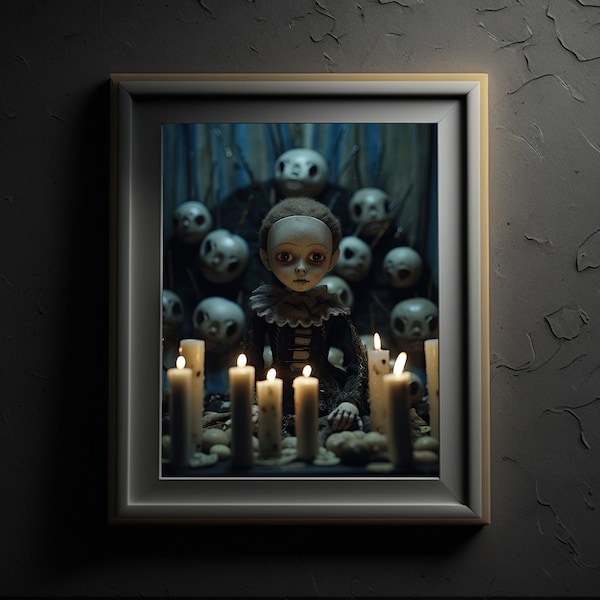 Creepy Art Etsy