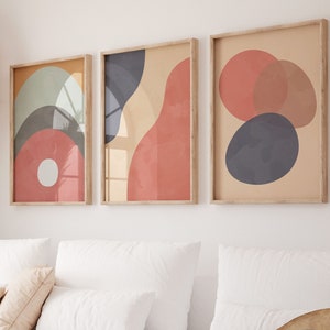 3 Piece Japandi Wall Art, Japandi Wall Art Set of 3, Printable Wall Art, Japanese Wall Art, Minimalist Wall Art, Japanese Digital Art