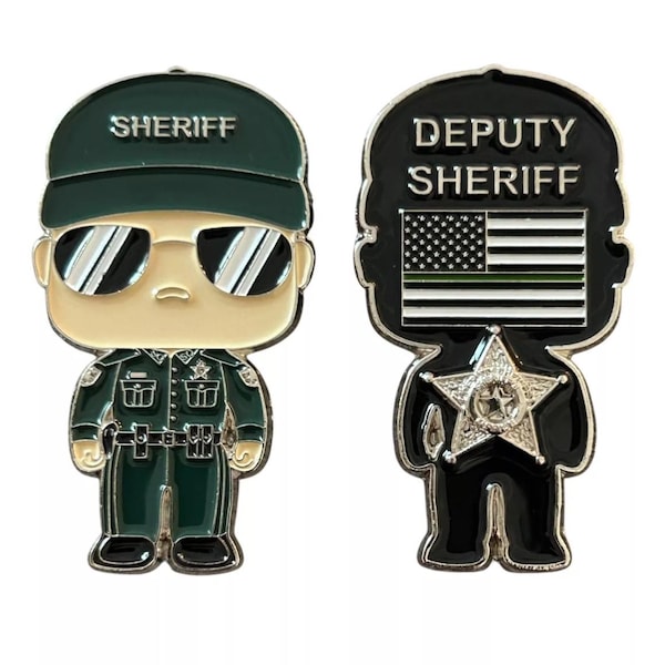 Deputy Sheriff Challenge Coin: Funko Pop Mini Collectible V1