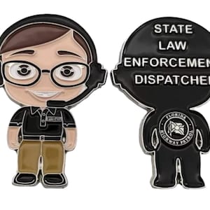 Florida Highway Patrol FHP Funko Pop Mini State Law Enforcement Dispatcher Challenge Coin