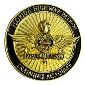 Florida Highway Patrol Training Academy Challenge Coin