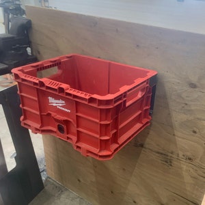 Milwaukee Packout Crate Halterung / Mount .DXF Datei (kein physisches Produkt!)
