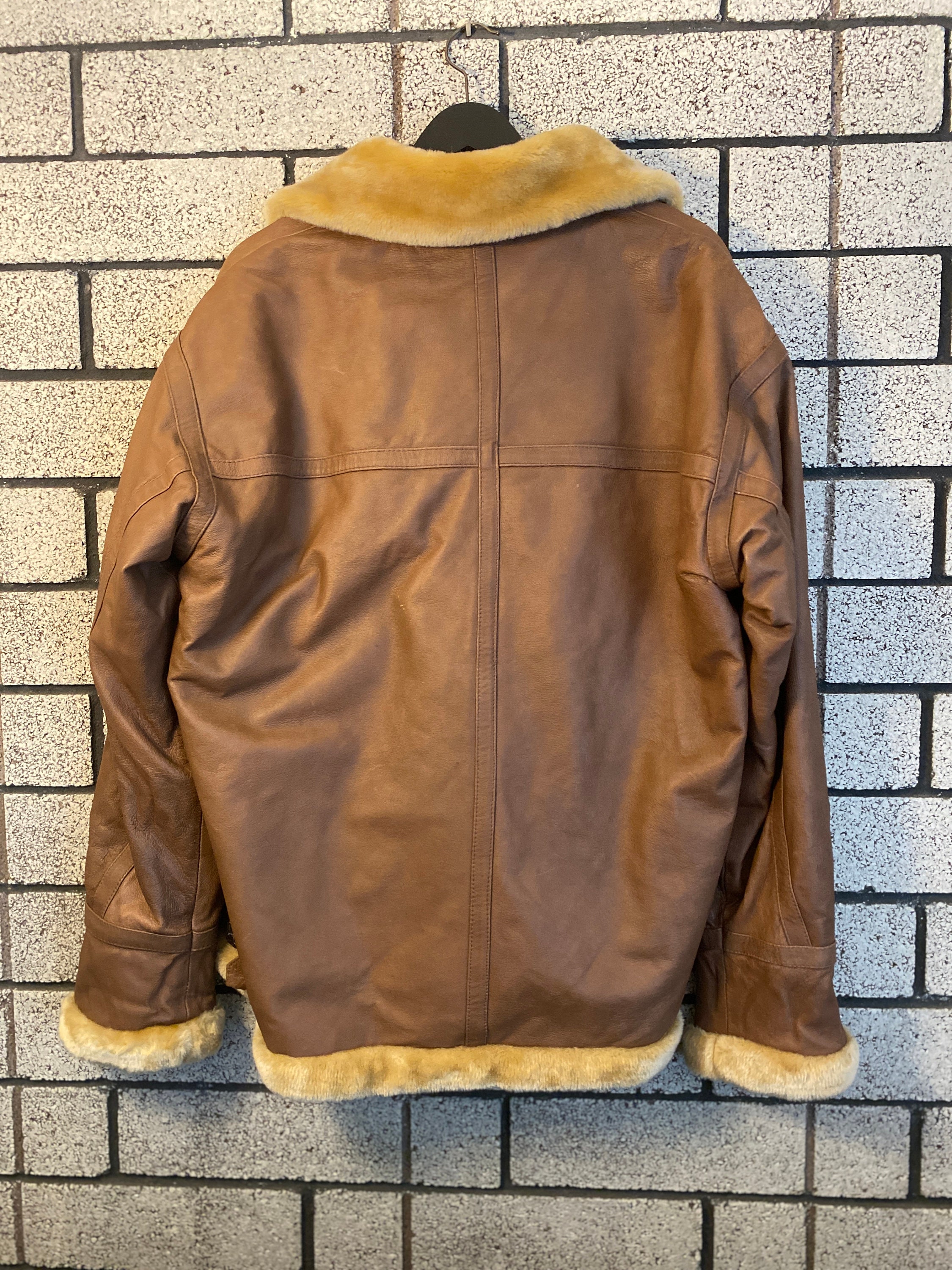 Genuine Leather Vilanto Bomber Jacket Etsy