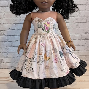 Paris Gown for 18 inch dolls