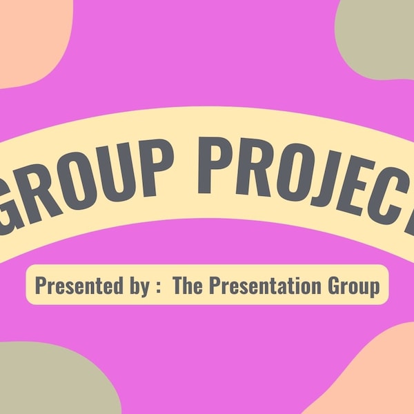 Group Project Power Point Template