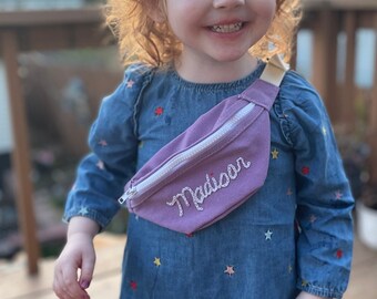 Embroidered Toddler Belt Bag