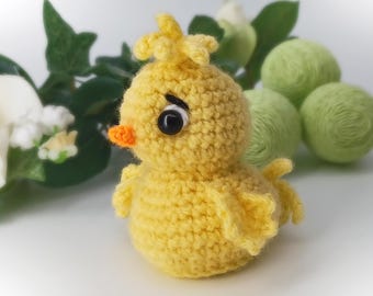 Chicken - Easter Chick – Amigurumi - Easy Crochet Pattern – DIY – Printable PDF – English – US Terms