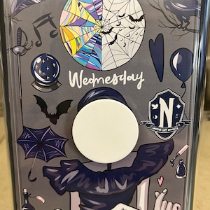 Wednesday Addams Kindle Paperwhite Insert - Embrace the Dark Side of Reading with this Dark and Quirky E-reading, Bookish Accessory
