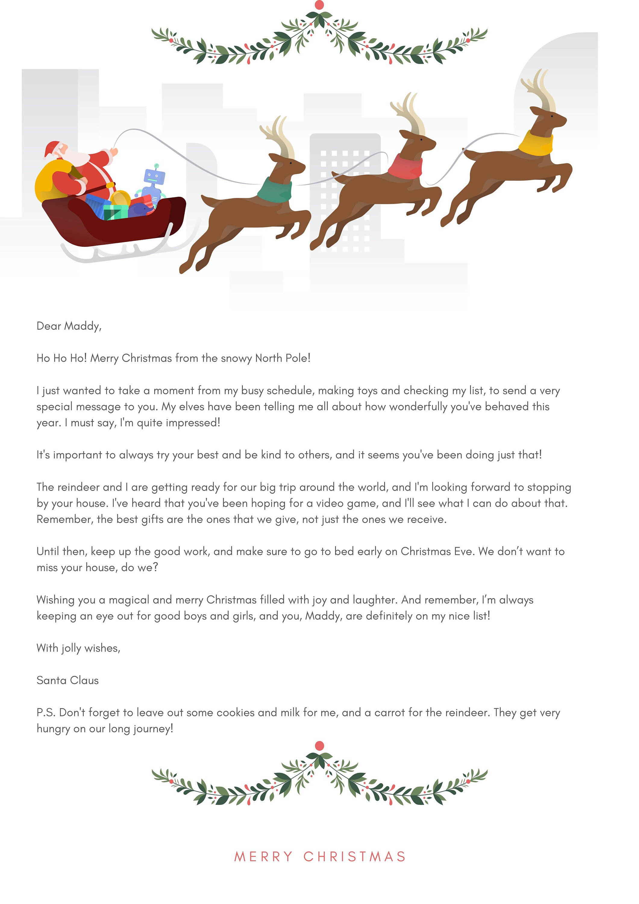 Personalized Santa Email Service Get an Email From Santa Claus Himself Personalized Santa Email Service Get an Email From Santa Claus Himself