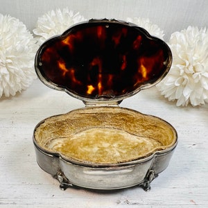 Antique Silver Mappin & Webb Jewelry / Trinket Box