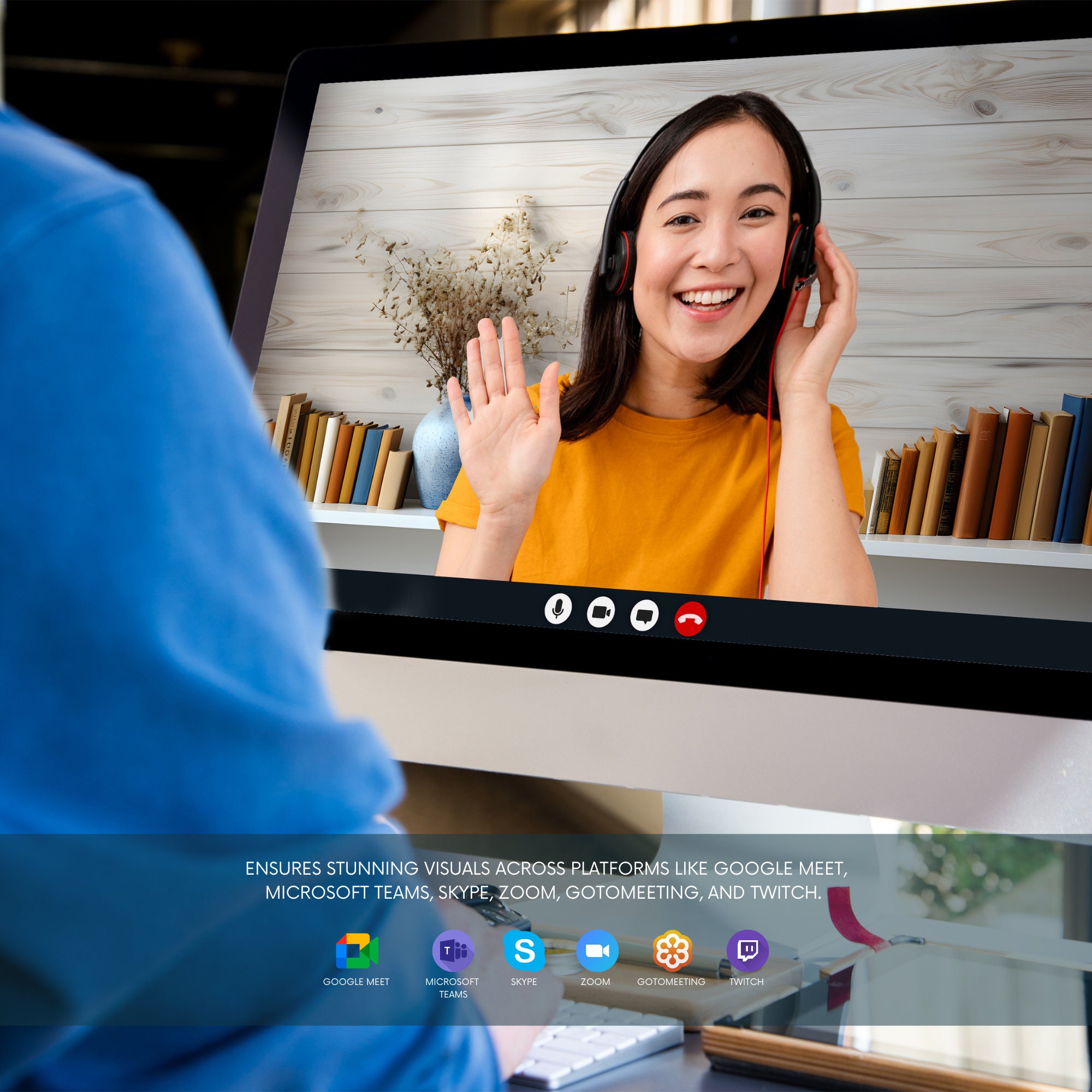 Virtual Background Image 1 for Enhanced Video Calls and Streaming in