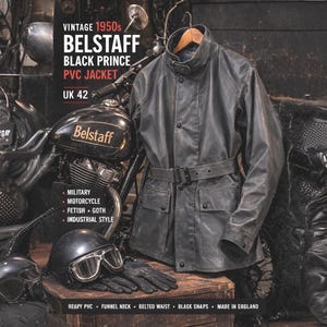 Belstaff Black Prince Jacket - Etsy
