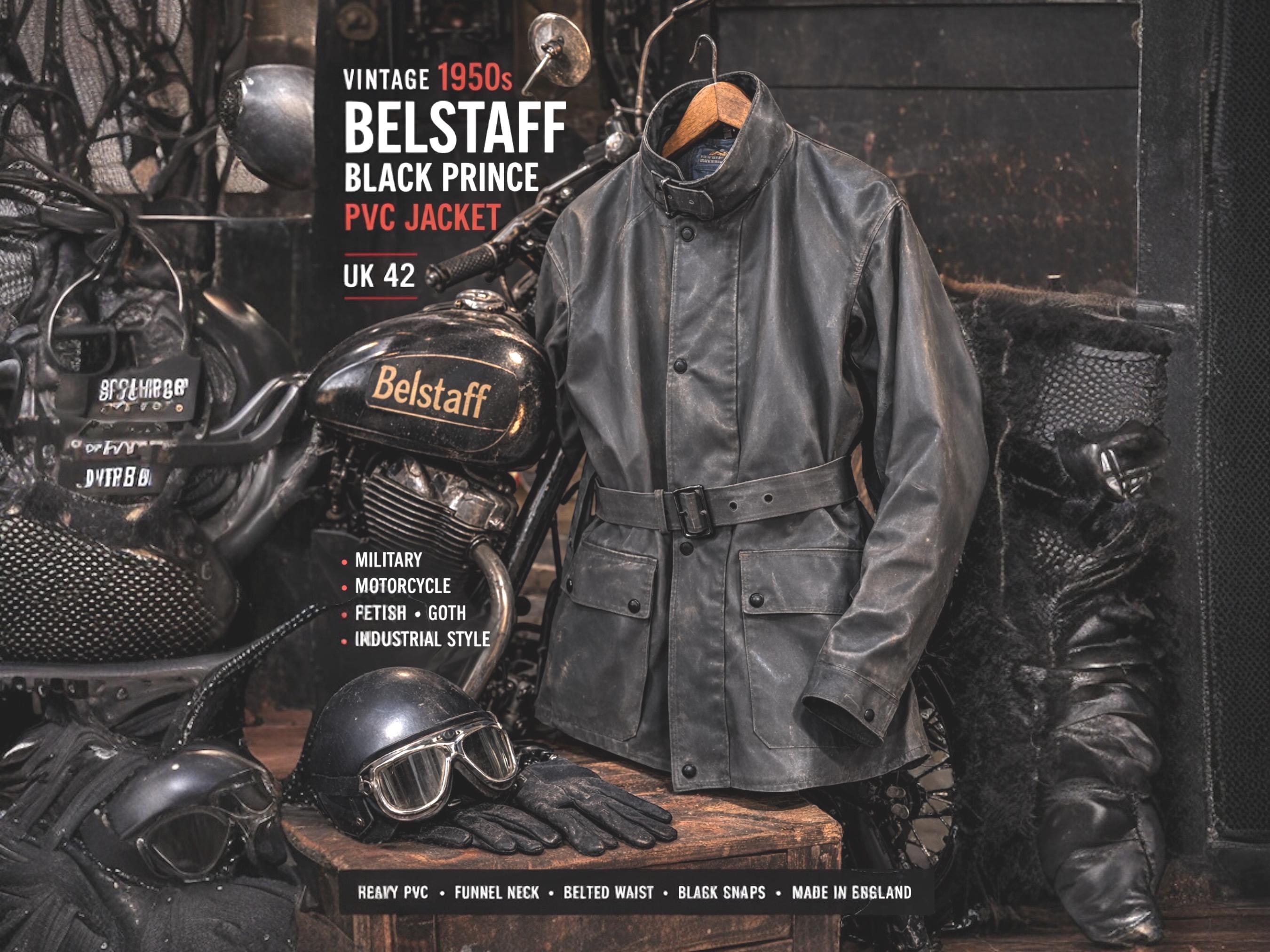 Belstaff Black Prince Jacket - Etsy