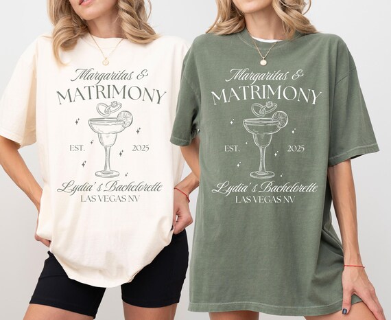 Margaritas & Matrimony Bachelorette Shirt Design, Tequila Bride Squad PNG (Digital Download)