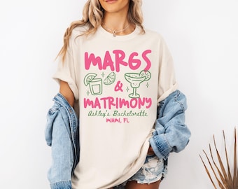 Custom Margs and Matrimony PNG, Bachelorette Party PNG, Beach Bride Bach  Design (digital download)