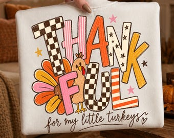 Wdzięczny nauczyciel PNG, projekt koszulki z indykiem na Święto Dziękczynienia (pobranie cyfrowe)