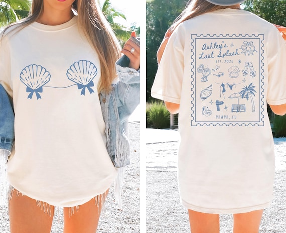 Last Splash Bachelorette PNG Beach Bach Shirt Design Girls Trip Custom (digital download)