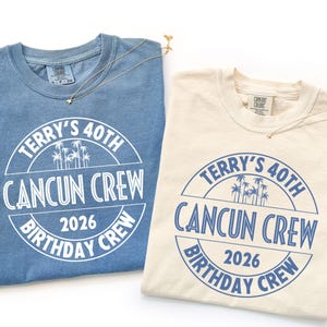 Birthday Trip PNG, Custom Matching Group Vacation Shirts (Digital Download)