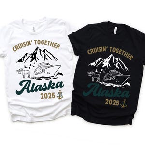 Cruisin’ Together Alaska Cruise 2025 PNG, Family Vacation Cruise Shirt, Matching Cruise Shirt PNG, Couples Trip Design, Digital Download