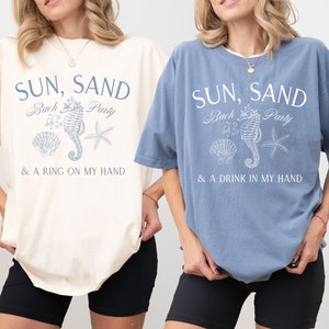 Strand Junggesellinnenabschied PNG, See Bach Party, Strandbraut, Braut Squad, Boot Bachelorette, Brautparty, Nauti Braut, Passende shirts