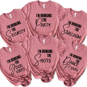 50th Birthday PNG Bundle, Funny Birthday Group Shirts Designs, I’m Bringing The Party image 2