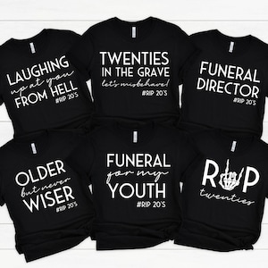 30. Geburtstagsparty PNG, Tod zu meinen 20ern, Rip 20s, Passende Geburtstags-T-Shirts PNG, Lustiger 30er Geburtstag, Thirtieth Birthday Squad