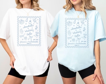 Seashells and Wedding Bells Beach Bachelorette Party PNG (Digital Download)