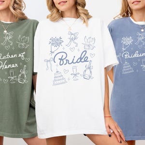 Coquette Bachelorette PNG、ブライダルパーティーデザイン（デジタルダウンロード） 画像 1